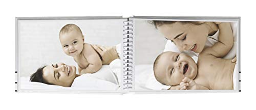 Pearhead Merhaba Bebek Övünme Kitabı, Bekleyen Ebeveynler Bebek Kitabı Hatıra, Yeni Ebeveyn Bebek Aksesuarı, Gri