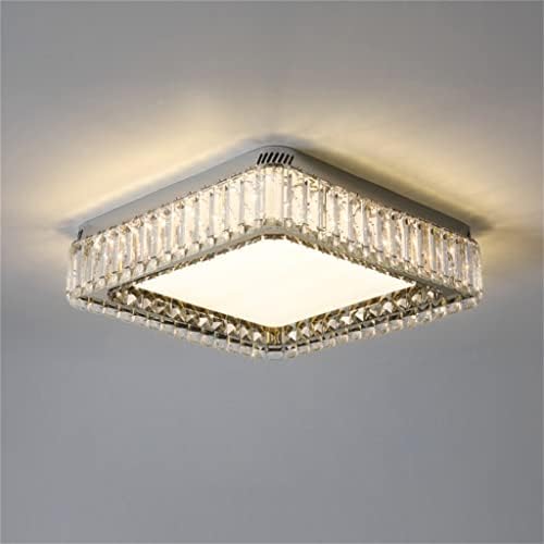 KFJBX Led tavan ışıkları kısılabilir kristal tavan yatak odası için lamba oturma odası yemek odası lamba dekor Luminaria
