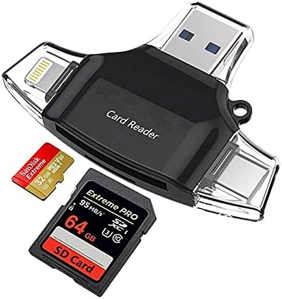 BoxWave Akıllı Gadget ile Uyumlu ASUS VivoBook 15 (X515) - AllReader USB kart okuyucu, microSD kart okuyucu SD Kompakt USB
