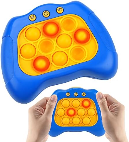 Hızlı İtme Bulmaca oyun makinesi Pop Fidget Light-Up Sıkmak Poppet Duyusal Oyuncak Eğitici İtme Pop Kabarcık Oyuncak Stres