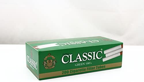 Klasik Sigara tüpleri (Tam Aromalı Kırmızı, 100'ler) / diğer tatlar ve boyutlar mevcuttur